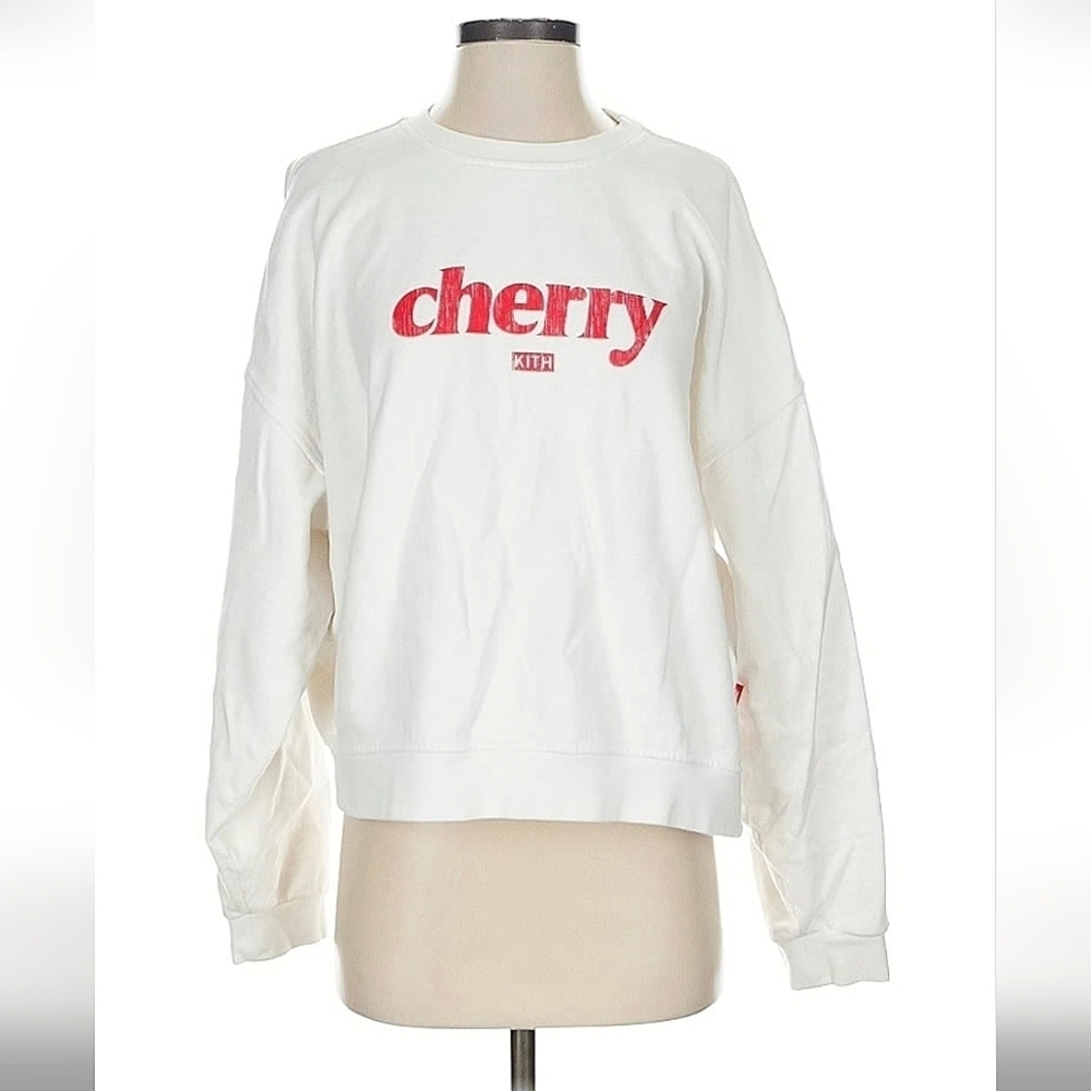 Kith Cherry Coke Sweatshirt White Small